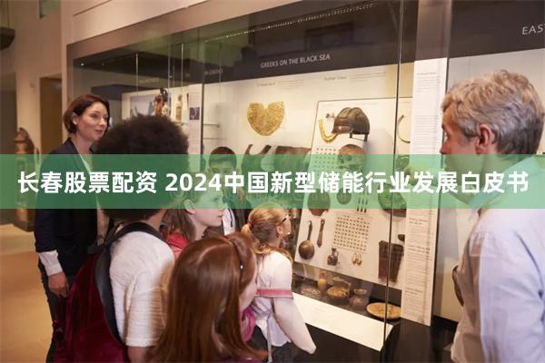 长春股票配资 2024中国新型储能行业发展白皮书