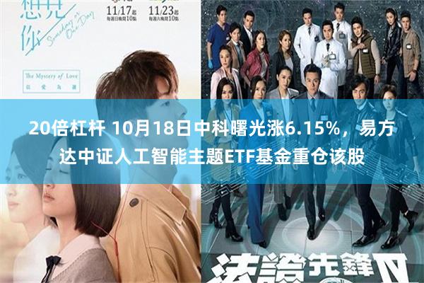 20倍杠杆 10月18日中科曙光涨6.15%，易方达中证人工智能主题ETF基金重仓该股